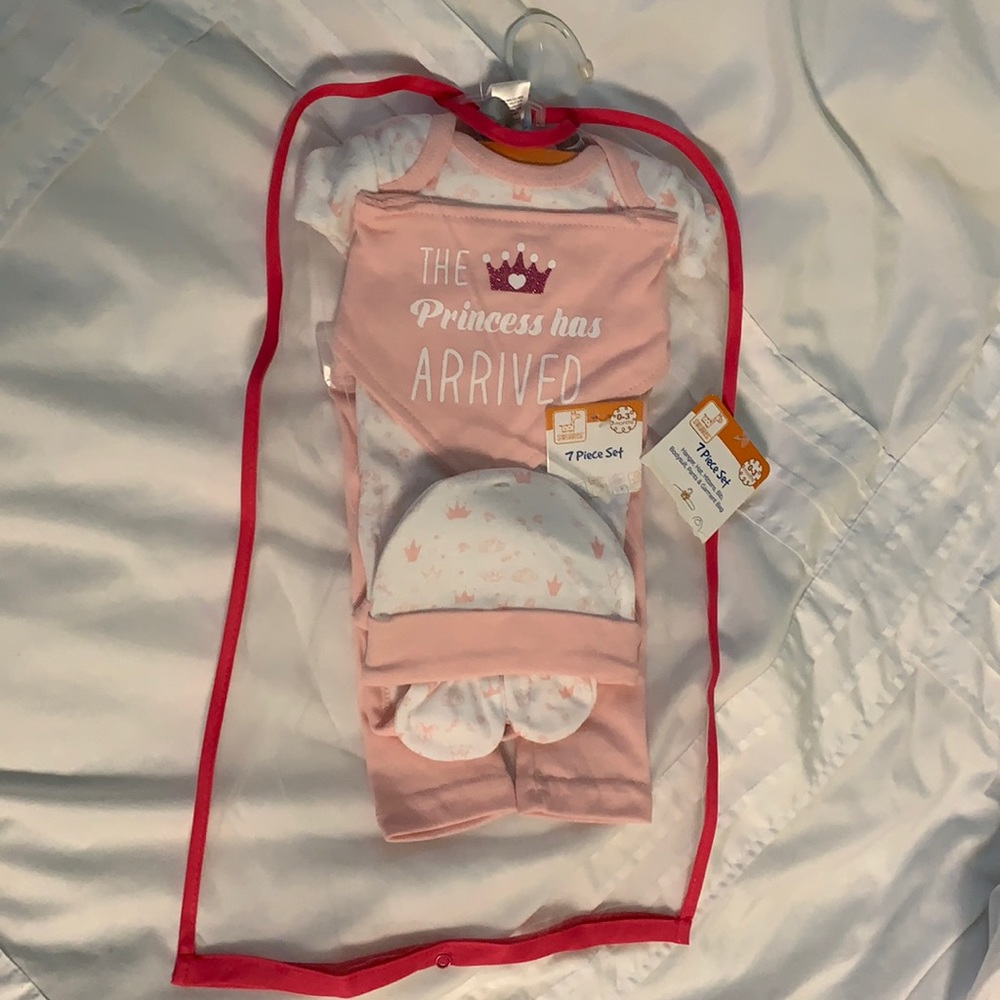 NWT “Princess” baby girl gift set